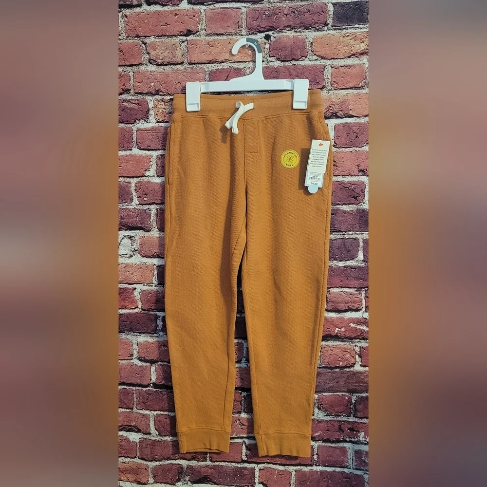 Cat & Jack Brown Boys Pants - Picture 1 of 9